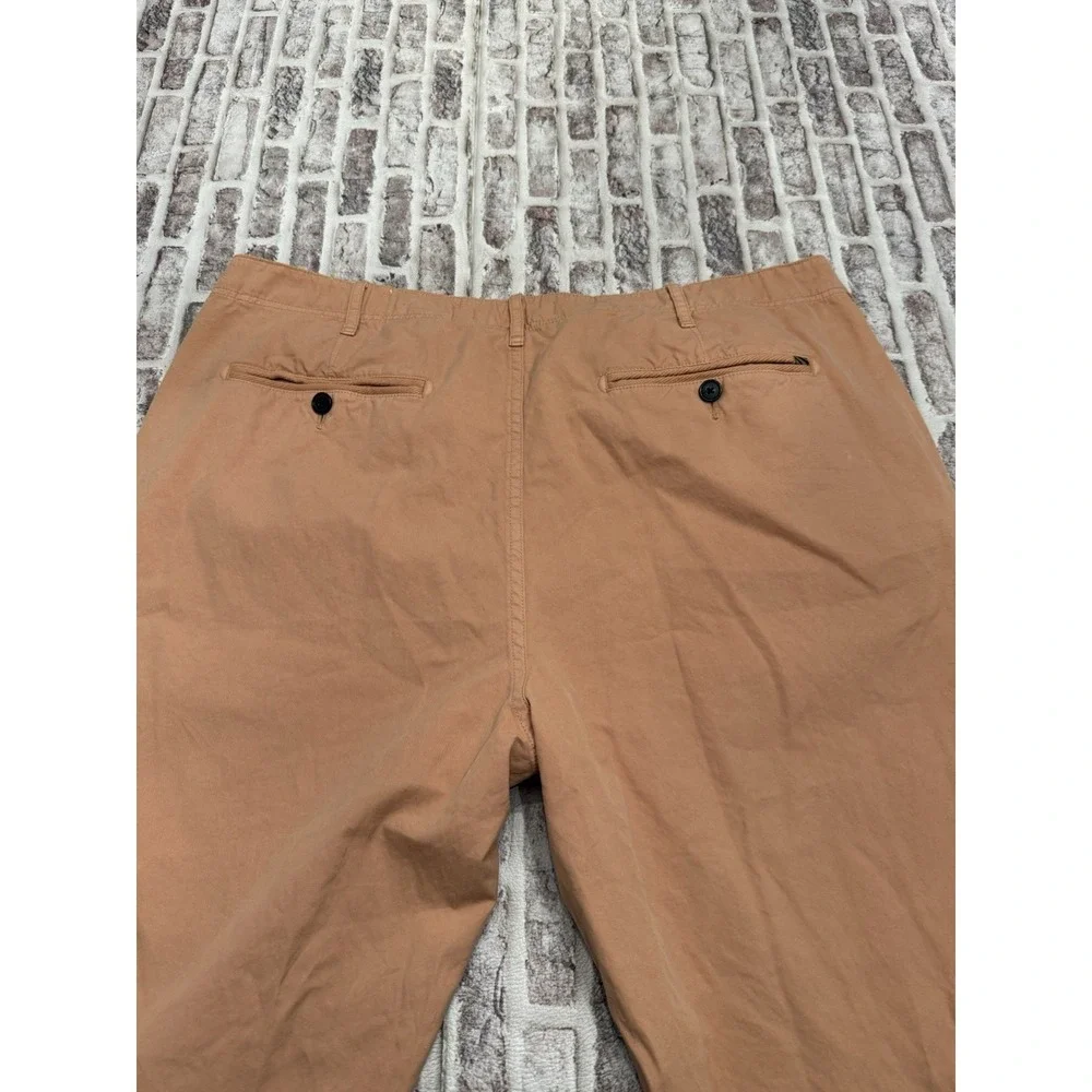 Billy Reid Chino Pants 100% Pima Cotton Peach Coastal Preppy Pastel 38x34